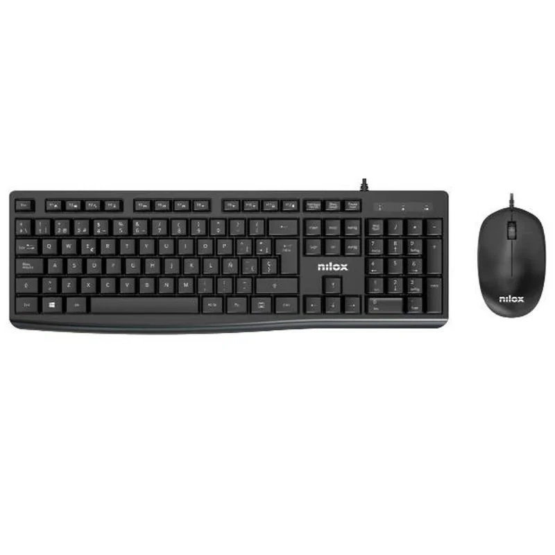 Keyboard and Mouse Nilox NXKME0012