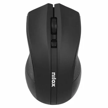 Wireless Mouse Nilox MOWI1001 Black 1600 dpi