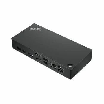 3-Port USB Hub Lenovo 40AY0090EU Black