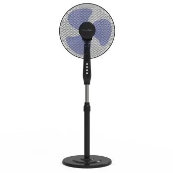 Freestanding Fan Universal Blue ZERMATT 7045B Black 45 W