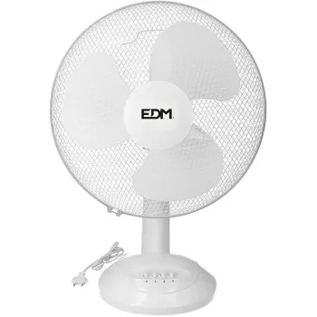 Table Fan EDM Ø 40 x 61 cm White 45 W