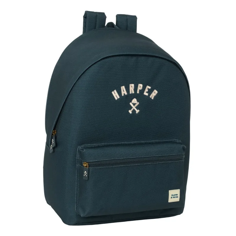 Laptop Backpack Harper & Neyer Navy Blue 31 x 44 x 18 cm