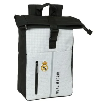 Laptop Backpack Real Madrid C.F. 24/25 White Grey 28 x 42...