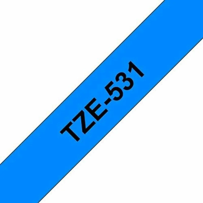 Laminated Tape for Labelling Machines Brother Tape TZE531 Blue 12 mm