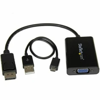 DisplayPort to VGA adapter Startech DP2VGAA Black