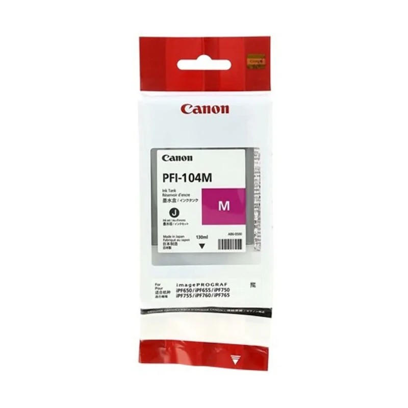 Original Ink Cartridge Canon PFI-104M Magenta