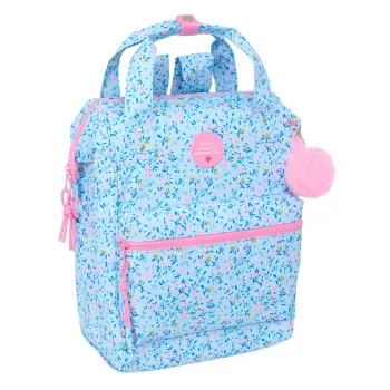 Laptop Backpack Vicky Martín Berrocal vmb Blue Pink 27 x...