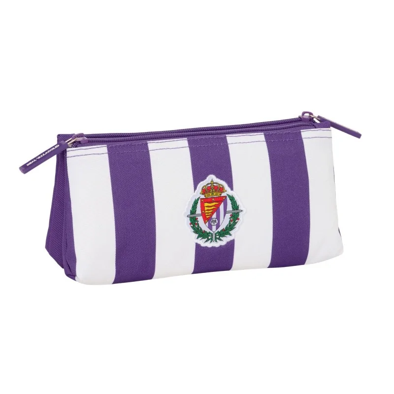 Travel Vanity Case Real Valladolid C.F. White Purple Sporting 22 x 10 x 8 cm