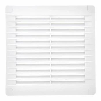 Ventilation grille EDM 87702 White 15 x 15 cm