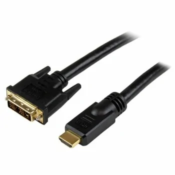 HDMI to DVI adapter Startech HDDVIMM10M Black 10 m