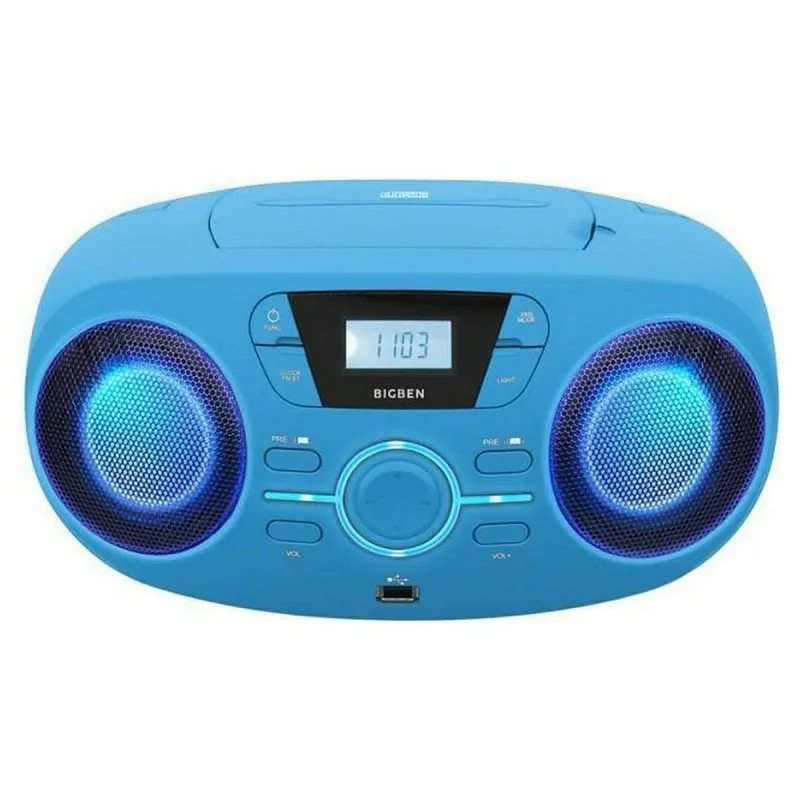 CD Radio BigBen Connected CD61BLUSB Blue