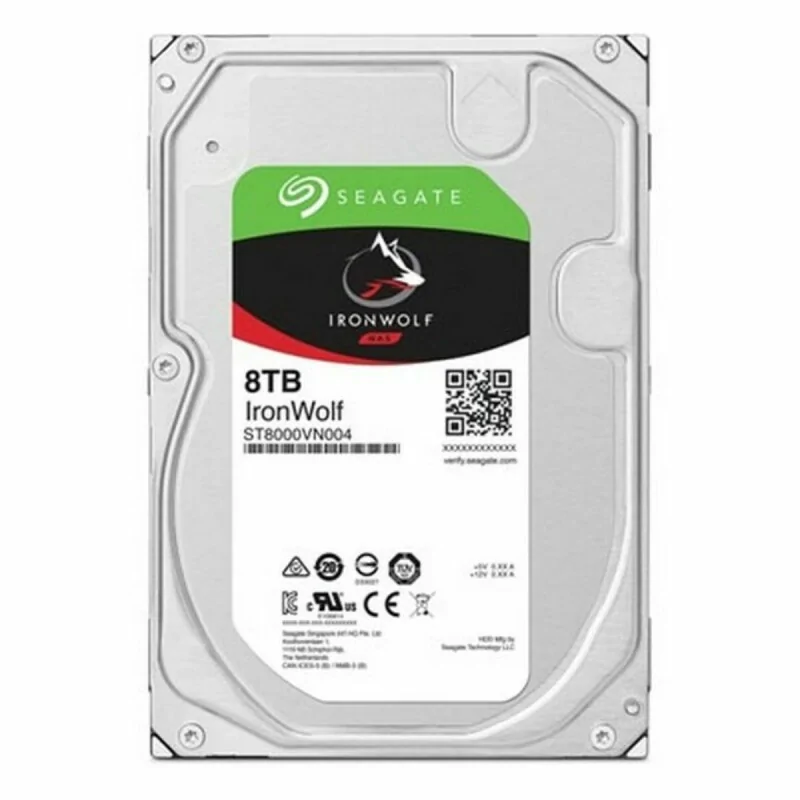 Hard Drive Seagate ST8000VN004 8TB 7200 rpm 8 TB 3,5" 3,5 rpm