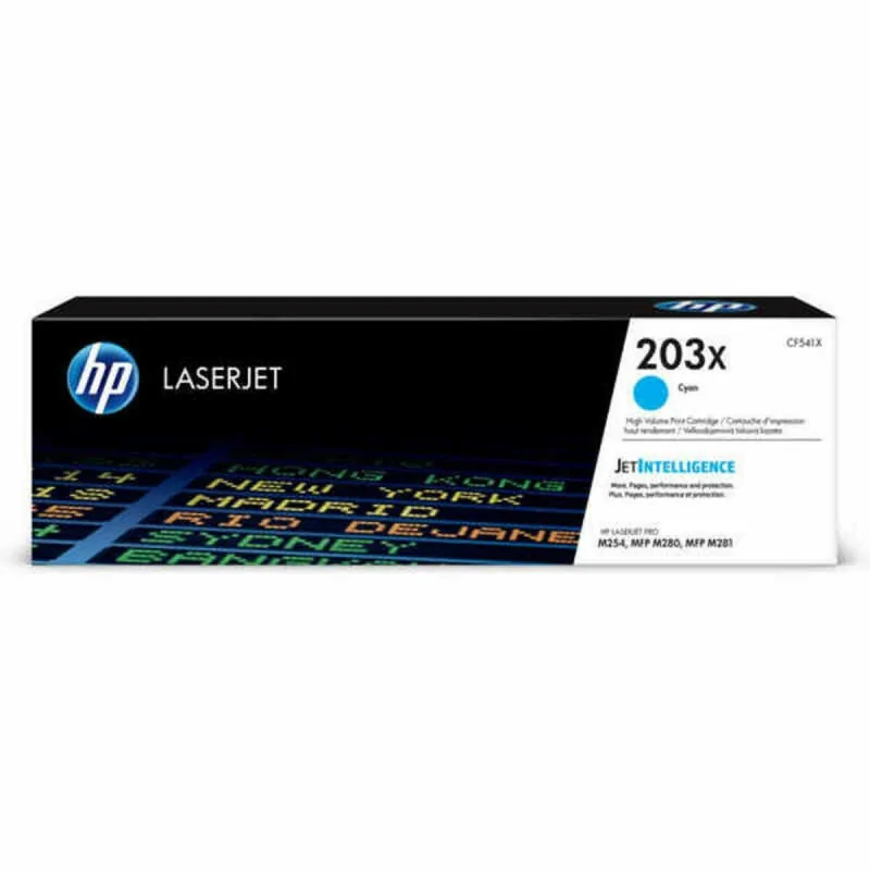 Original Toner HP 203X Cyan