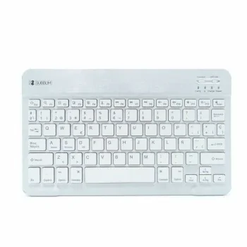 Bluetooth Keyboard Subblim SUB-KBT-SM0001 Silver Spanish...