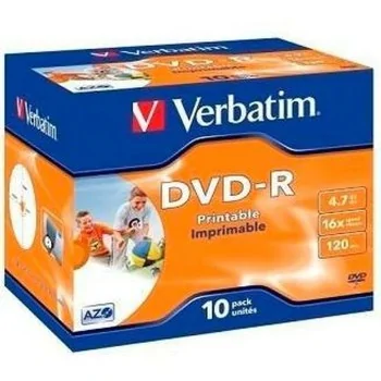 DVD-R Verbatim 43521 4,7 GB 16x 10 Units