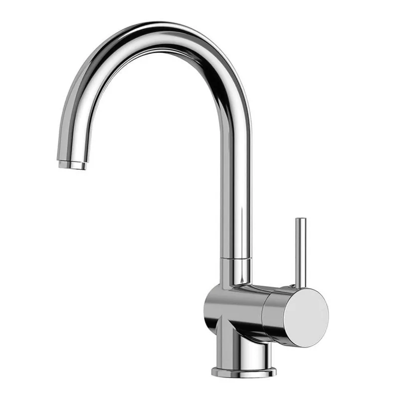 Mixer Tap EDM 01127 a7200-x Silver Stainless steel Brass Zinc Sink