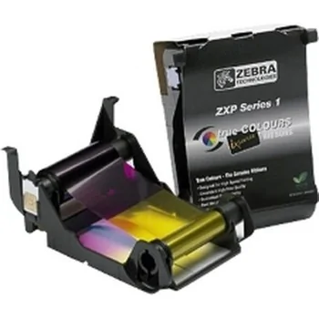 Original Dot Matrix Tape Zebra 800011-140 Yellow Black...