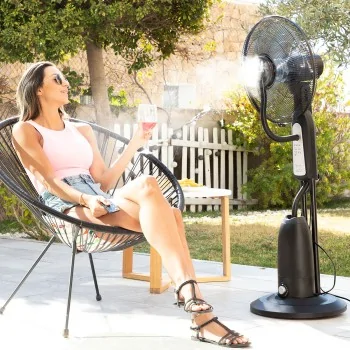 Nebuliser Pedestal Fan with Remote Control InnovaGoods...