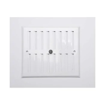 Grille Fepre Adjustable Aluminium White (17 x 19 cm)