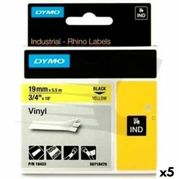 Laminated Tape for Labelling Machines Rhino Dymo ID1-19...