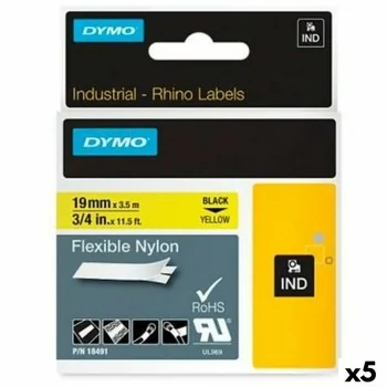 Laminated Tape for Labelling Machines Rhino Dymo ID1-19...