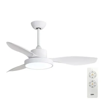 Ceiling Fan with Light EDM 33817 Arctic White 24 W 38 W...