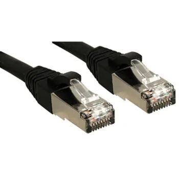 UTP Category 6 Rigid Network Cable LINDY 45602 Black 1 m...