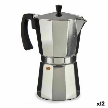 Italian Coffee Pot Kinvara A111RA-1200 Silver Aluminium...