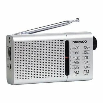 Transistor Radio Daewoo Black AM/FM