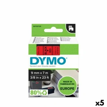 Thermal transfer ribbon Dymo D1 40917 7 m Black/Red (5...