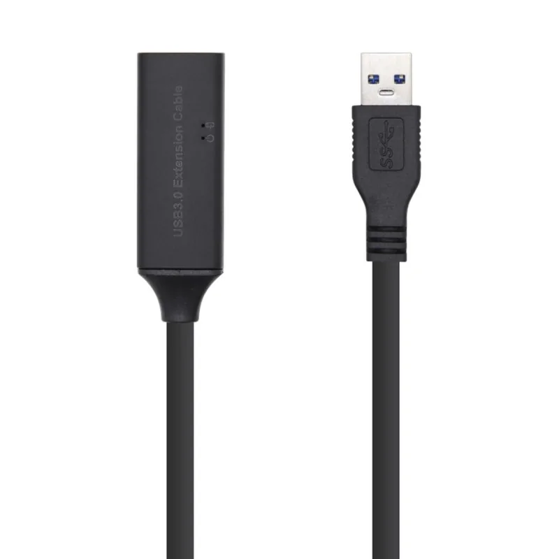 USB Adaptor Aisens A105-0407 Black USB 3.0 5 m