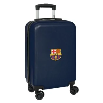 Cabin suitcase F.C. Barcelona 24/25 Maroon Navy Blue 20''...