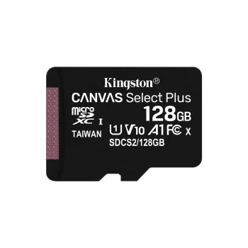 Micro SD Memory Card with Adaptor Kingston Canvas Select...