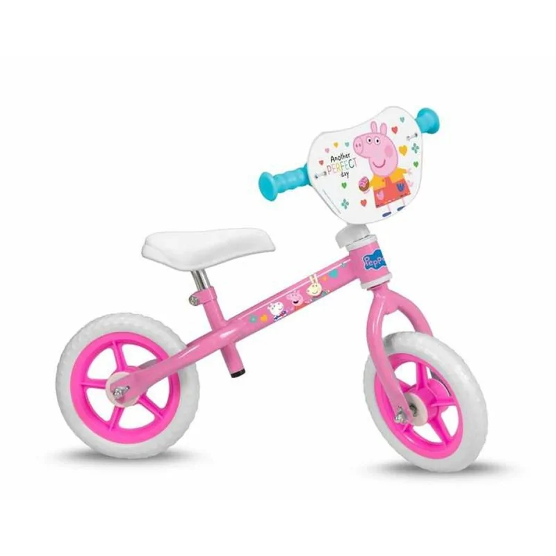 Children's Bike Peppa Pig 10" Pink + 2 Years