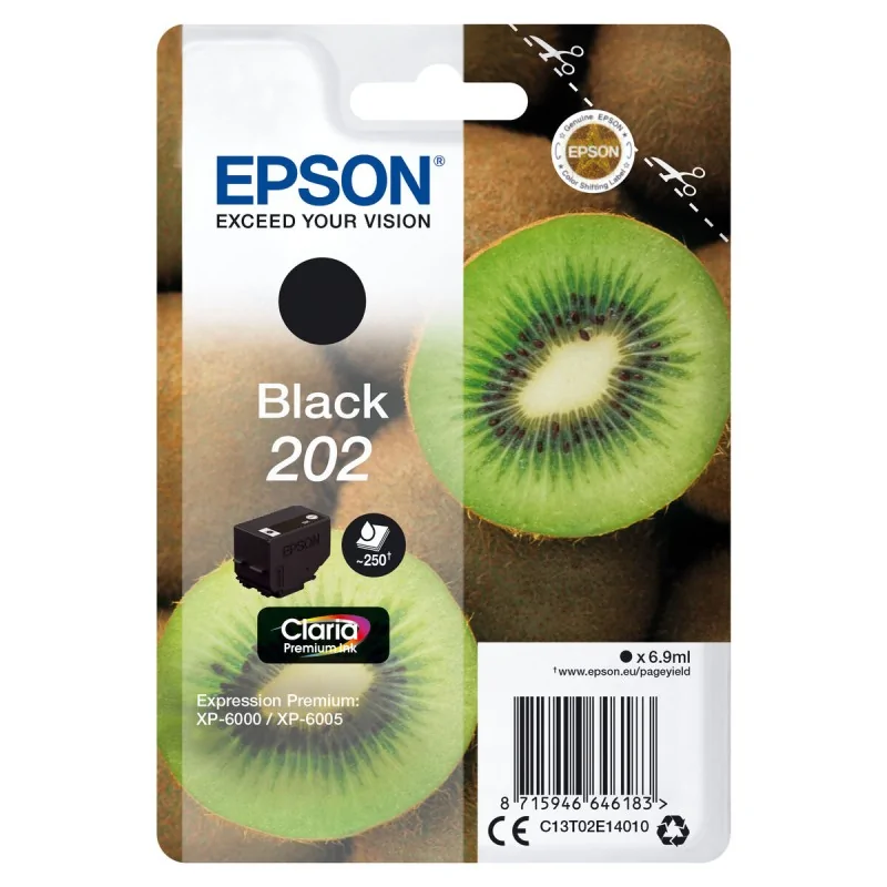 Original Ink Cartridge Epson EP64618 Black 7 ml