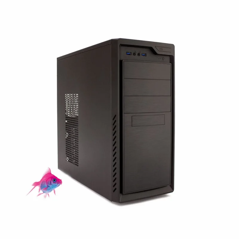 ATX Semi-tower Box CoolBox COO-PCF800U3-0 Black