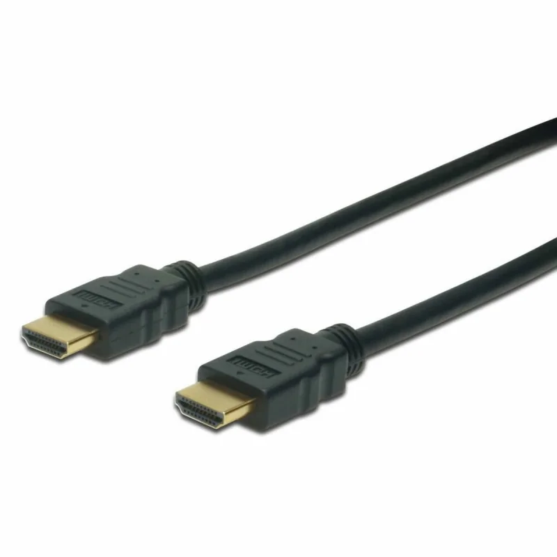 HDMI Cable Digitus AK-330107-010-S Black 1 m