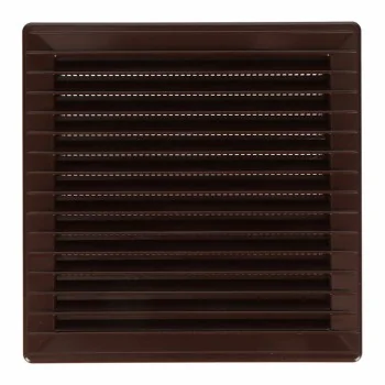 Ventilation grille EDM 87729 Brown 14 x 14 cm