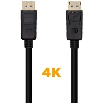 DisplayPort Cable Aisens A124-0549 Black 1,5 m