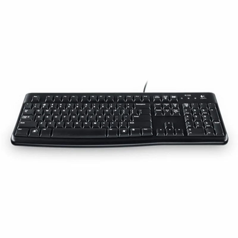 Keyboard Logitech 920-002641 Black Spanish Qwerty QWERTZ Czech