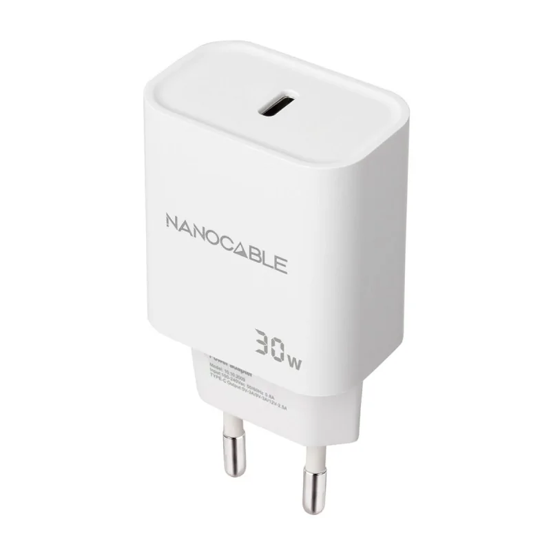 Wall Charger NANOCABLE White