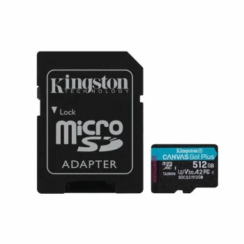 Micro SD Memory Card with Adaptor Kingston SDCG3/512GB...