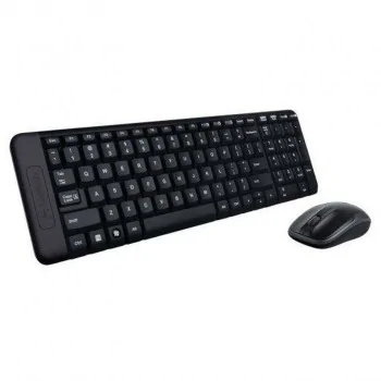 Keyboard and Wireless Mouse Logitech K220 + M150 - MK220...