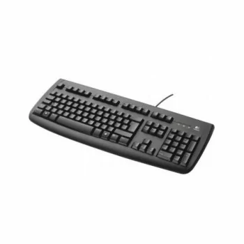 Keyboard Logitech K120 Black Spanish Qwerty QWERTY