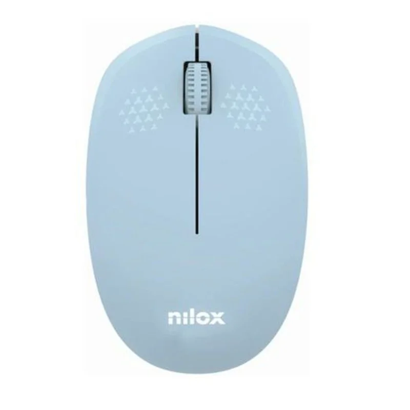 Optical Wireless Mouse Nilox Blue Black 1000 dpi