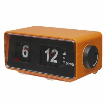 Clock-Radio Denver Electronics FM Naranja