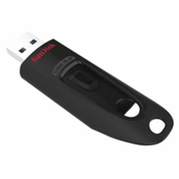 Pendrive SanDisk SDCZ48-128G-U46 USB 3.0 Keychain Black...