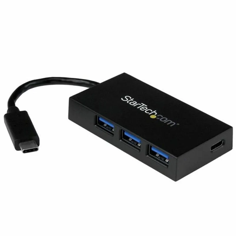 USB Hub Startech HB30C3A1CFB Black