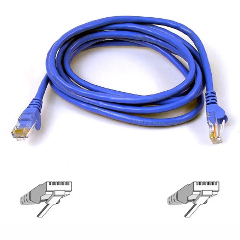 UTP Category 6 Rigid Network Cable Belkin A3L980B05M-BLUS Blue 5 m 1 Unit