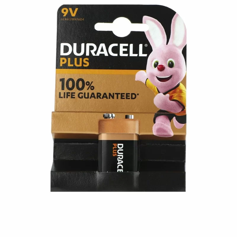 Alkaline Battery DURACELL Plus Power 9 V 6LR61 MN1604